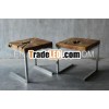Teak Root Side Table