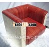 mosaic handmade crafts inlay sofa white mop