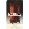 2 Door Show Cabinet Mahogany Indoor Furniture.
