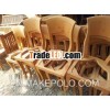 Wavy chair - teak