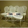 Mahogany Furniture - French Chateau Furniture White Rattan Dining Chair Furniture