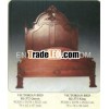 Victorian Bed Mahogany Indoor Furniture