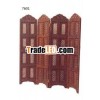 Royal Indian Rajasthani Jodhpur Hand Carved Teak Wooden Screen Partition (Carved Furnitures by Class