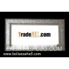 big luxury frame mirror with white mop shell big and thick selection
