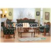 Teak Sofa Set Classic Design Romawi Raja Mawar III Indoor Furniture