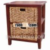 rattan cabinet drawer