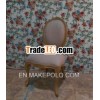 French Furniture Dining Chair Shabby Color.