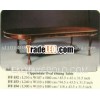 Chipendale Oval Dining Table Mahogany Indoor Furniture