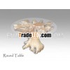 Teak Root Round Table