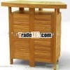 BAR TABLE MOON TEAK WOOD