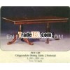 Chippendale Dining table 2 Pedestal Mahogany Indoor Furniture.