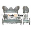 Silver indian wedding furniture