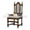 Classic Mahogany Dining Chair with Carved