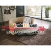 water hyacinth round bed