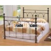STEEL KING /QUEEN BED BLACK NICKLE
