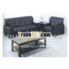 Practical Leather Office Sofa Set