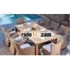 poly rattan dining set ( PRCF-013 )