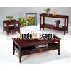 wooden coffee table