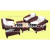 New design 2012 rattan/wood/water hyacinth sofa set 4pcs/