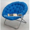 Round Folding Chair (Blue)