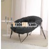 round folding chair