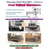 Metal Bed,  Metal Wood Bed,  Metal Furniture,  Mixload Program