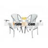 Vietnam factory plastic dining table and chair
