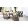 poly rattan dining set ( PRCF-015 )