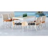 poly rattan dining set ( PRCF-034 )