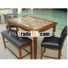 Counter Solid Wood Dining Set