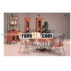 METAL / WOOD DINING SET