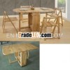 Solid Wood Butterfly Dining Set