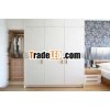 Modern Wardrobes With White Color And MDF And MFC Material W2608/003