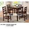 Wooden Counter Table Set