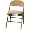 METAL FRAME FOLDING CHAIR WITH SPONGE