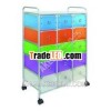 2012 hot product Rolling Colorful Craft Cart Drawers