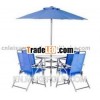 Sling folding outdoor furniture