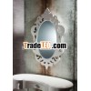 Wooden frame mirror