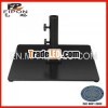 High Quality Black Steel Plate Umbrella Base