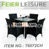 T6072CH 4 seaters dining tables european furniture