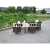 outdoor dining furniture/rattan table/rattan chair