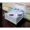 Plastic Drawer 13inc width Wide Clothing Case Made in Japan 3 layers Useful to Education Living Room