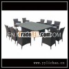 2013 New design Modern rattan wicker restaurant outdoor furniture