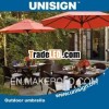 UNISIGN hot selling umbrella outdoor with beautiful graphic