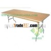China Hot Sale and Cheap Wood & Plastic Folding Table