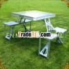 Aluminum camping table