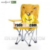 animal printing folding with handle kids chairs
