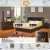 bed with grain PU leather GW813#