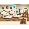 good sale dark color bedroom set 6pcs set