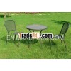 Outdoor morden mesh steel bistro set